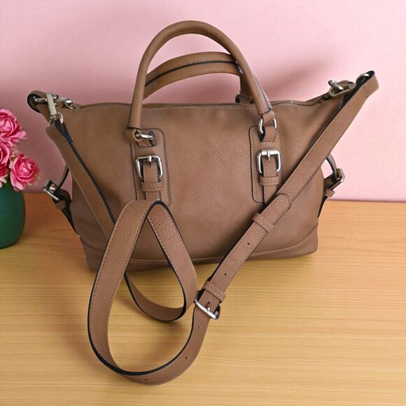 Urban Expressions Women’s Handbag – Light Brown, Spacious Interior, Straps - Picture 7 of 10